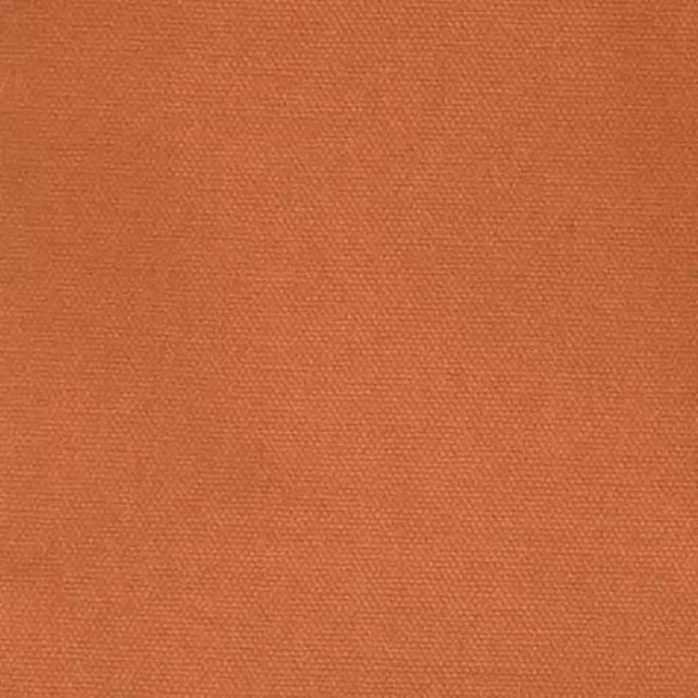 Terrys Panama Plain Cotton Fabric in Brown and Orange