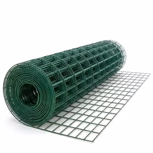 Gr8 Garden Green PVC Coated Steel Mesh Fence Roll – 1