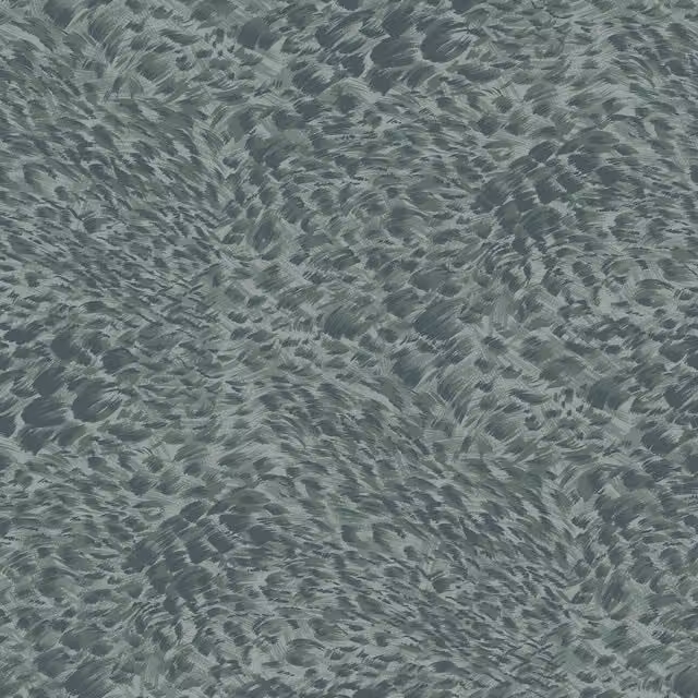 House of Hackney FERUS Lobelia Abstract Wallpaper in Green and Blue