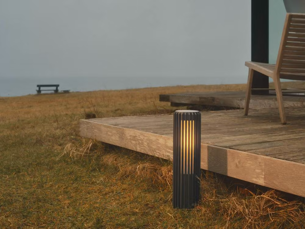 Nordlux Aludra Outdoor Post Light in Black Metal with E27 Socket and IP44 Rating – 2