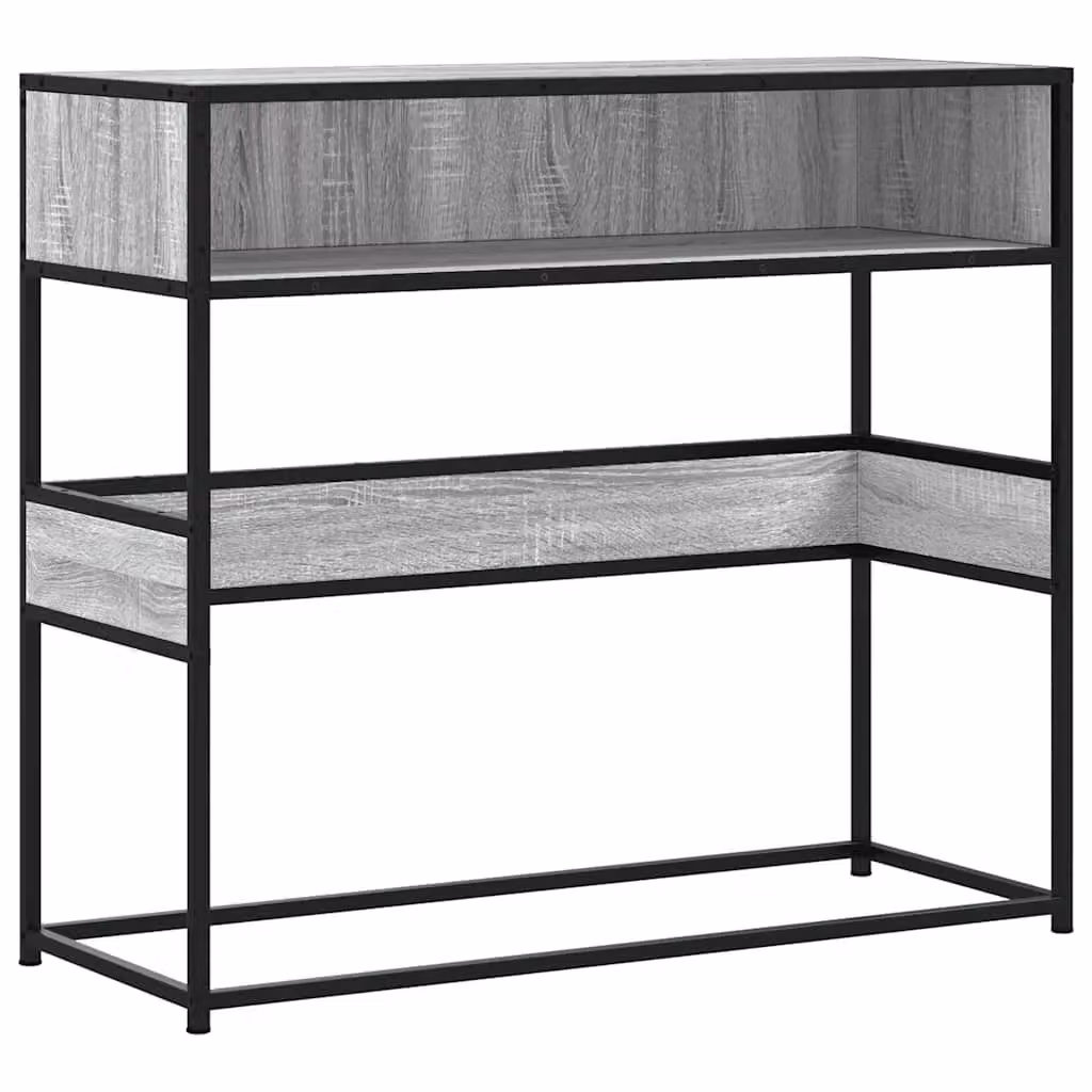 Berkfield Home Grey Sonoma Console Table, W/D/H: 90 x 35 x 80 cm – 2