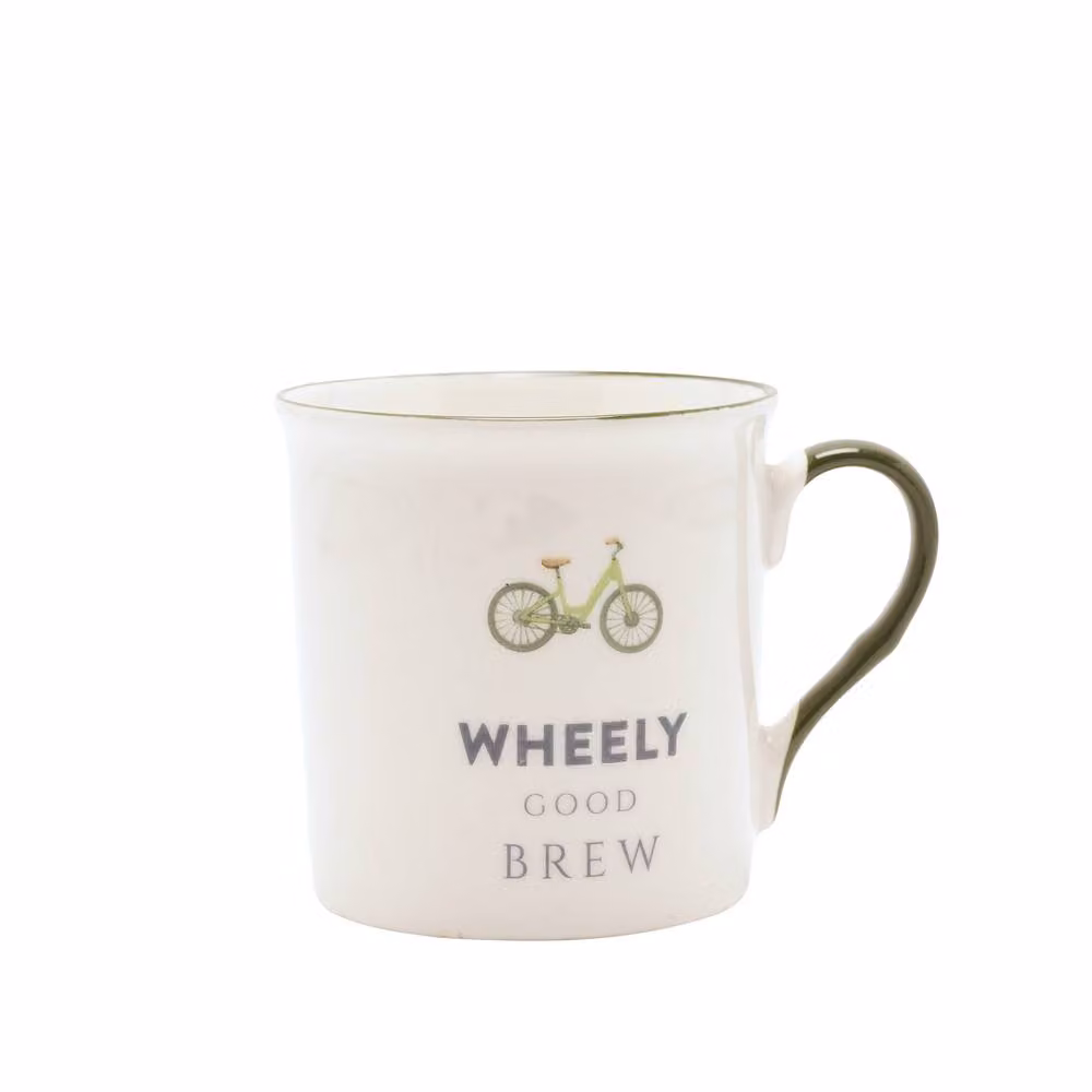 Harvey Makin Hobbies Cycling Mug in White and Black – 2