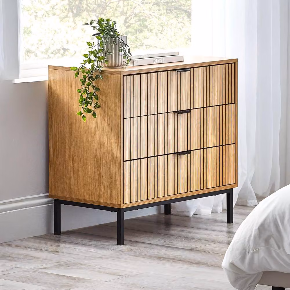 Cheshire Premium Aria 3 Drawer Chest in Beige – 2