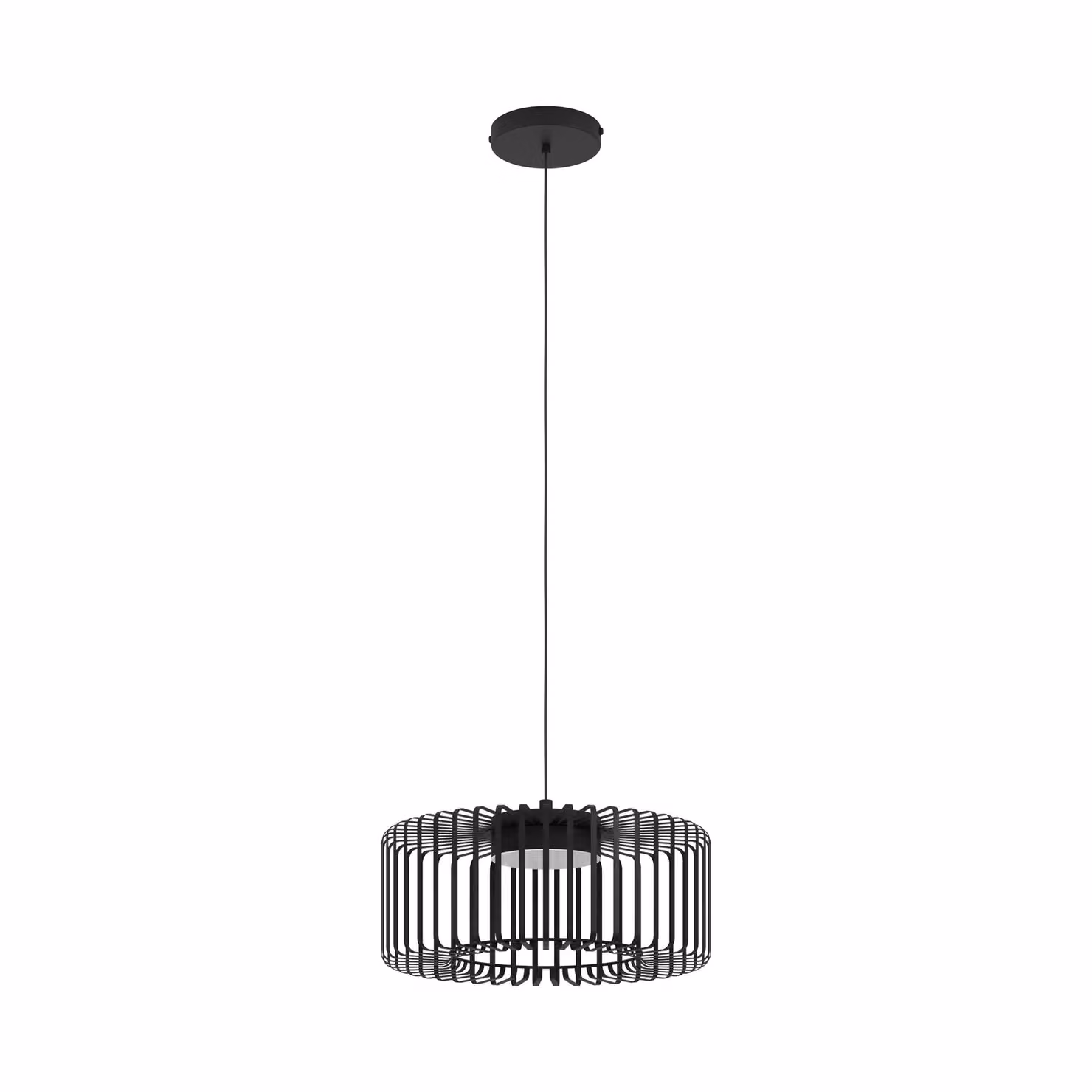 Eglo Ginestrone-Z RGB LED Pendant Light in Black Metal – 2