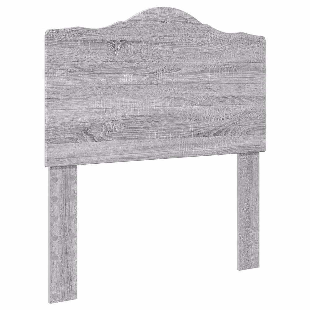 Berkfield Home Sonoma Bed Frame in Grey Solid Pine Wood, W/D/H: 90 x 200 cm – 2