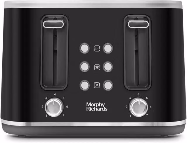 Morphy Richards Motive 4 Slice Toaster, 1600W, Black – 5