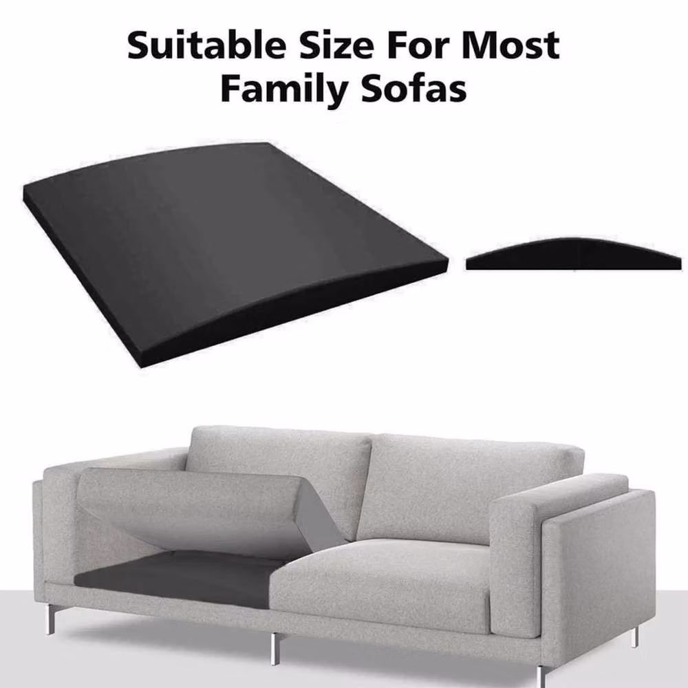 FLAVORA Sofa Cushion Support for Sagging Seats, Black, W: 190 cm, D: 100 cm – 3
