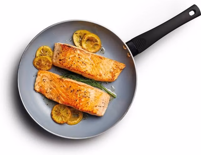 MasterClass Ceramic Non-Stick Aluminium Frying Pan, 30 cm, Black or Grey