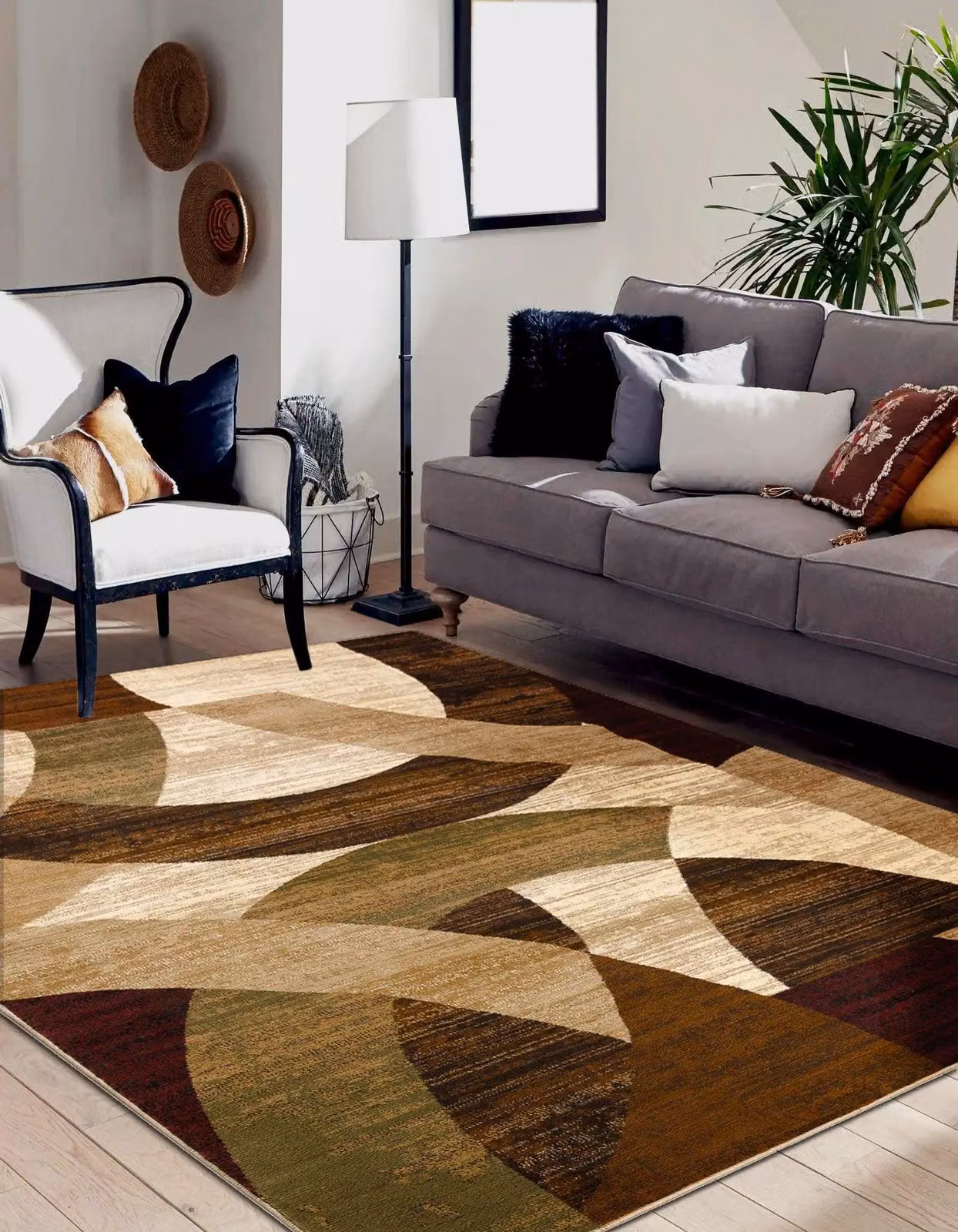 RugsX Vintage Royal Rug in Beige and Multicolour, W: 150 cm, D: 230 cm – 4