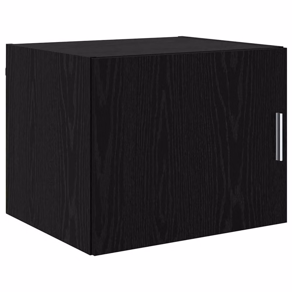 Berkfield Home Wall Cabinet in Black Oak, W: 50 cm, D: 42.5 cm, H: 40 cm – 2