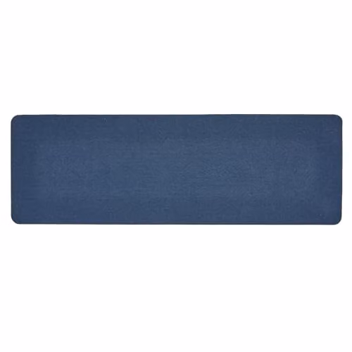 My Mat Navy Blue Plain Stain Resistant Kitchen Runner, W: 67 cm, L: 200 cm