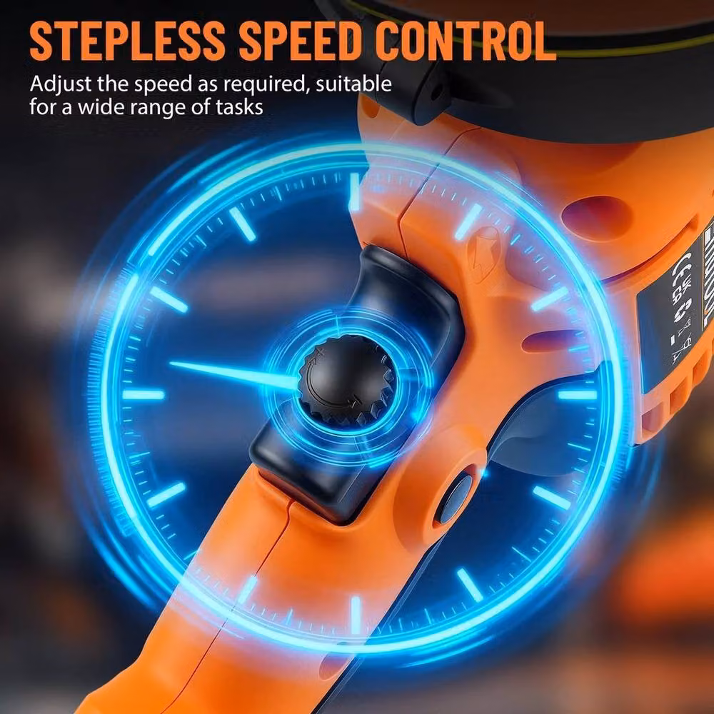 SPETLEK Dual Action Car Polisher Buffer Sander Orbital in Orange – 4