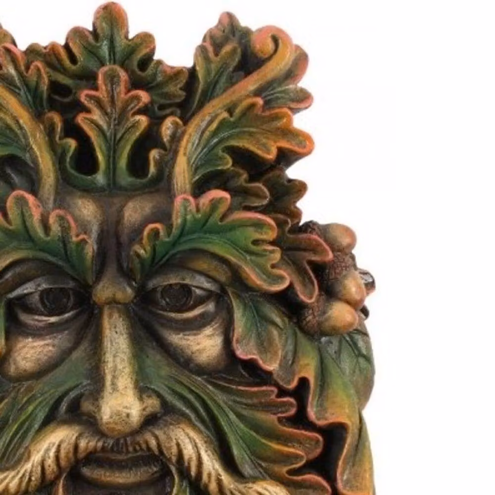 Something Different Green Man Face Wall Plaque – 2