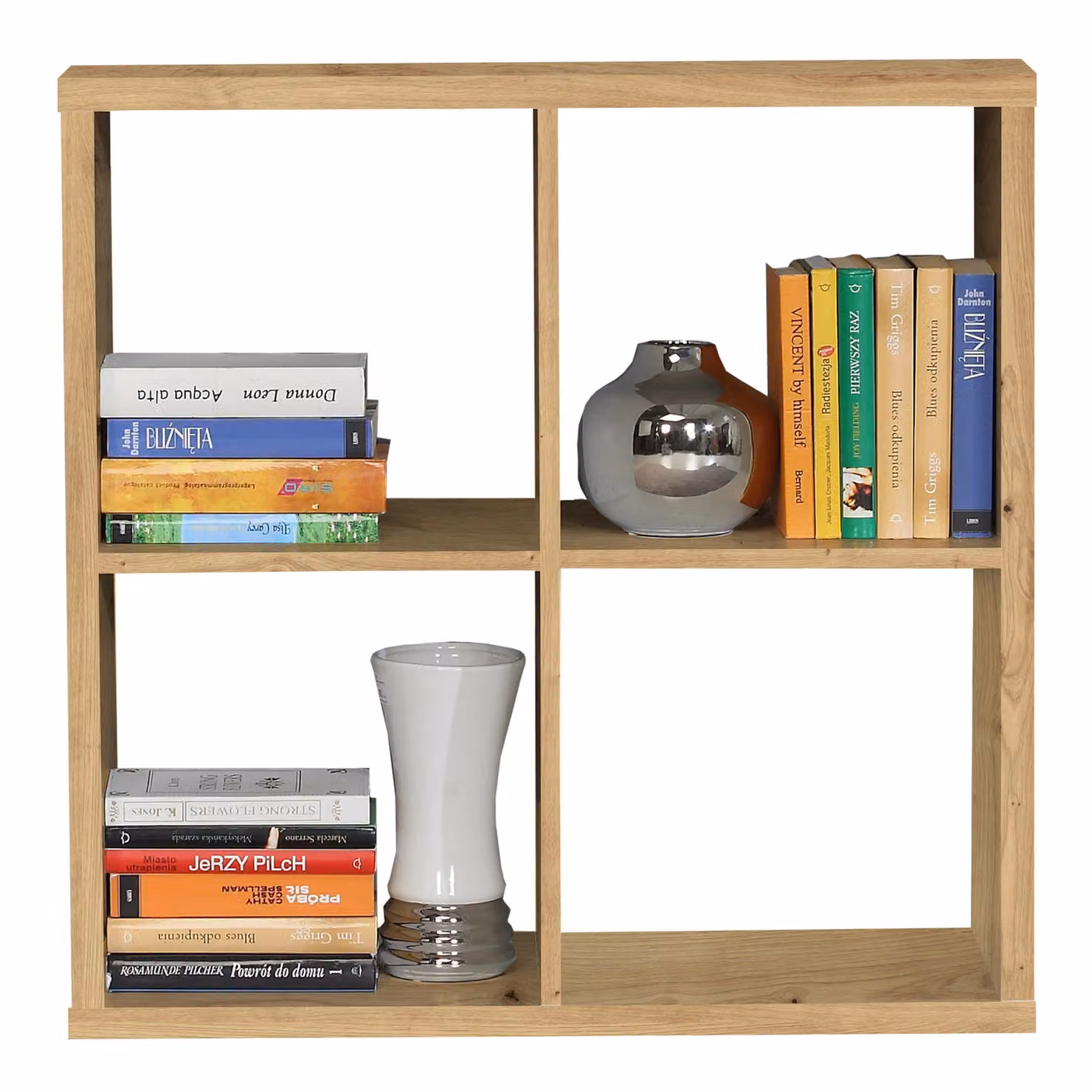 Furniture To Go Mauro 2x2 Cube Storage Unit in Brown – 3
