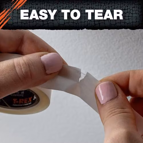 T-REX Transparent Double-Sided Super Glue Tape, Width: 19 mm, Length: 4.5 m – 4