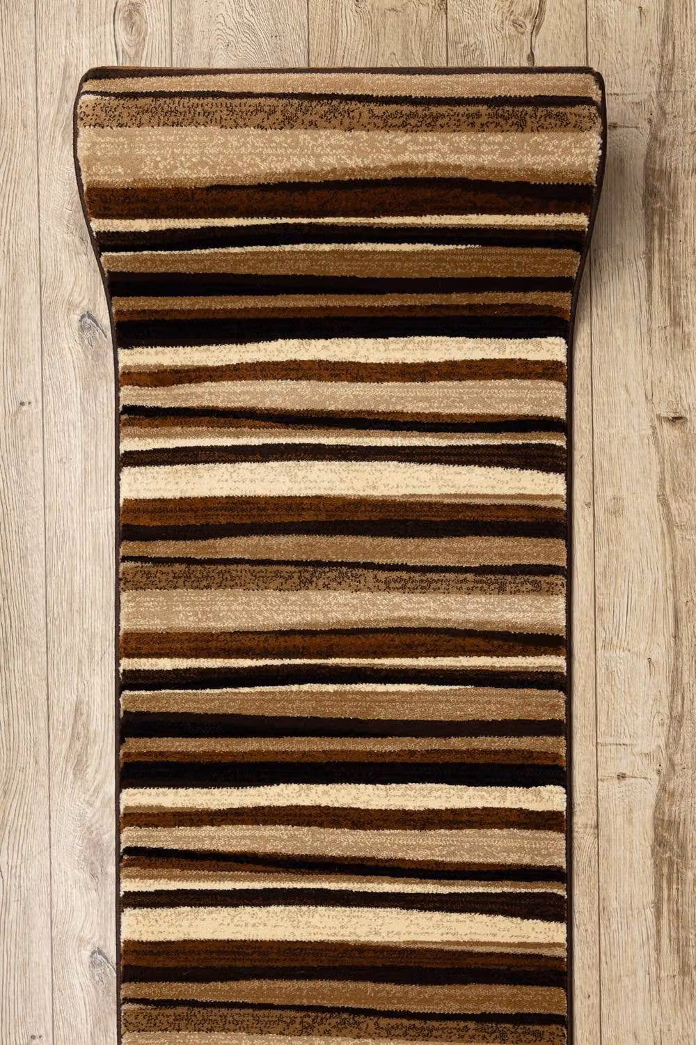 RugsX Royal 5374 Striped Modern Runner in Beige, W: 80 cm, L: 300 cm – 5