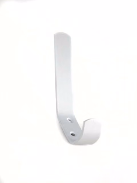 Unifix White Aluminium Wall Mounted Hat and Coat Hook, 12.7 cm, Pack of 50