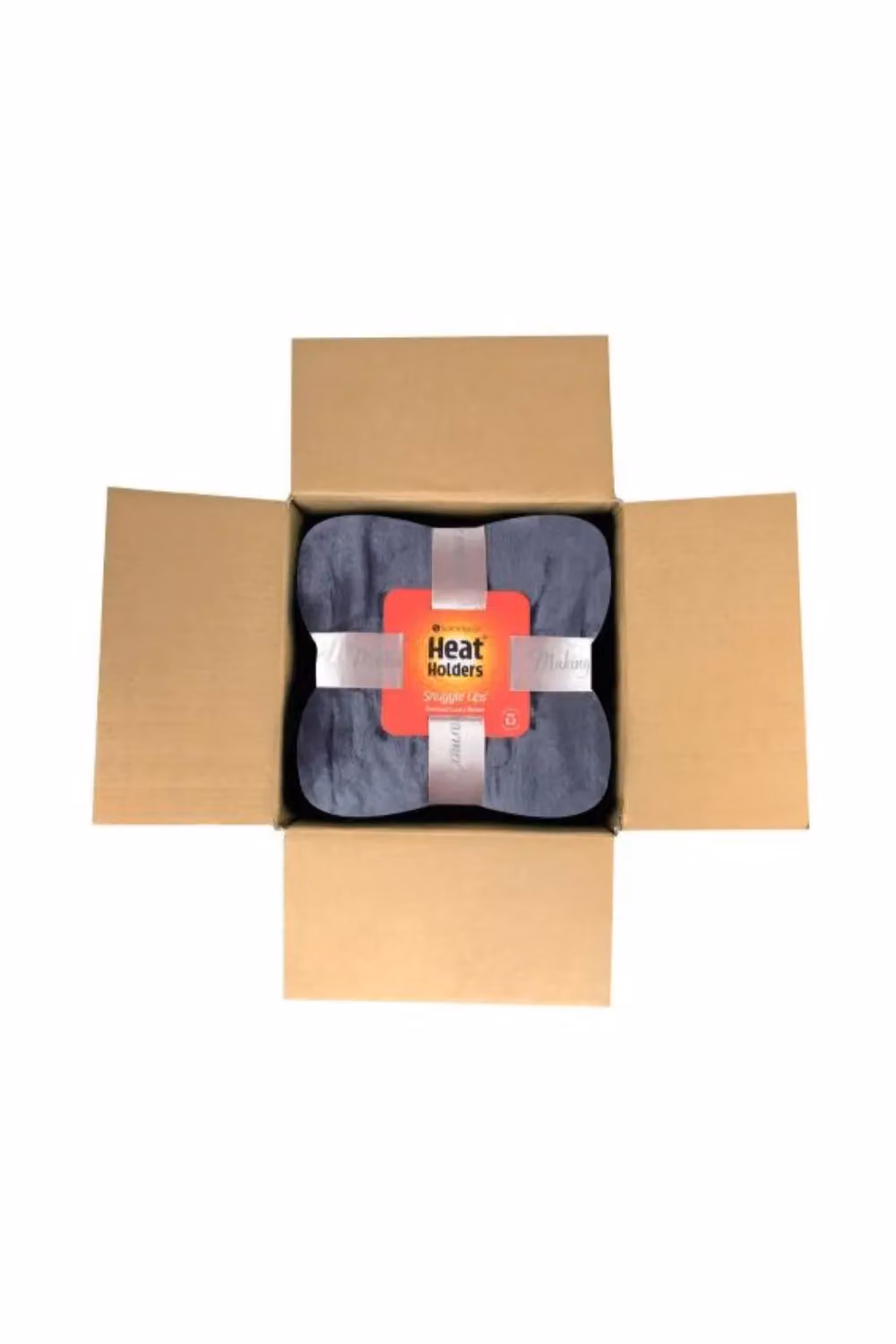 Heat Holders 1.7 Tog Grey Fluffy Fleece Thermal Blanket – 2