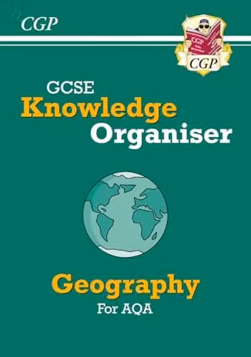 CGP AQA GCSE Geography Knowledge Organiser for 2027 and 2028 Exams – 1
