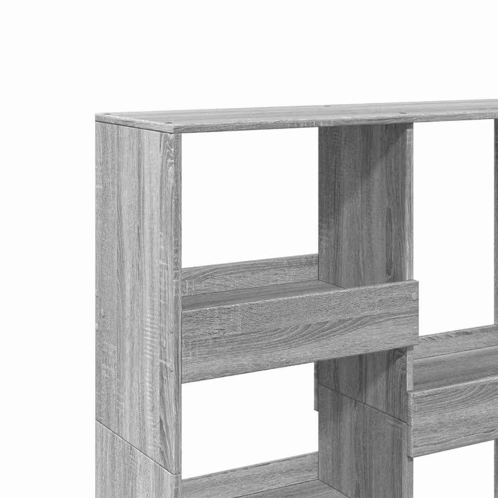 Berkfield Home Grey Sonoma Room Divider in Engineered Wood W/D/H: 100 x 33 x 115 cm – 4