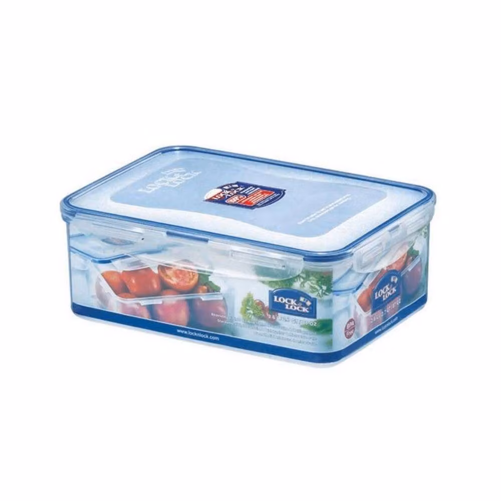 Lock & Lock Airtight and Leakproof Plastic Food Storage Container, Transparent, W: 10.8 cm, D: 8.8 cm, H: 4.8 cm – 2