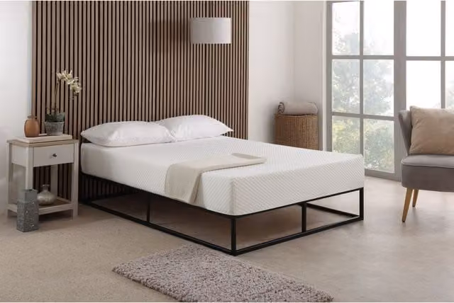 The Foam People Comfort Bubble Memory Hybrid Mattress, Soft, White, W/D/H: 90 x 200 x 20.32 cm
