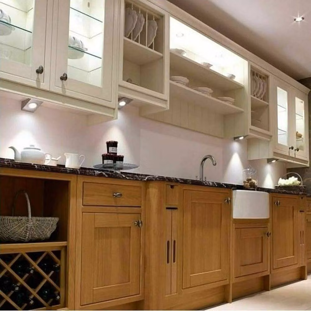 PAWNORA 6-Piece Silver Stainless Steel Triangle LED Under Cabinet Lights in Warm White – 3