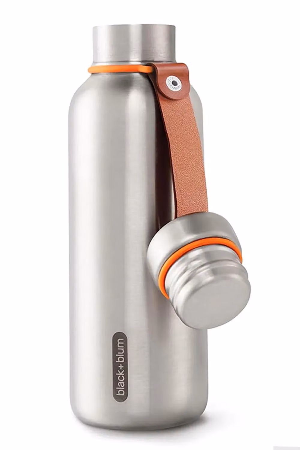 Black + Blum Insulated Water Bottle, 500ml, Orange and Brown – 4