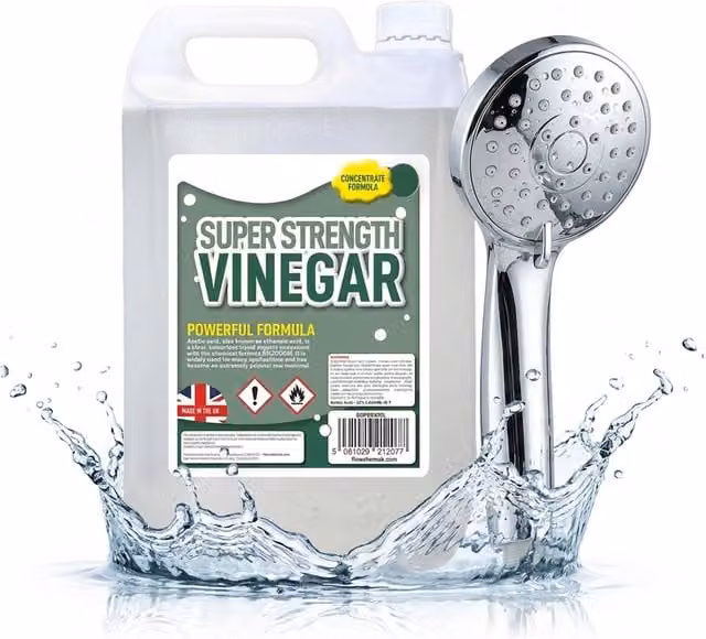 Storm Trading Group Super Strength Vinegar 20% for Sanitising, Cleaning and Descaling, Clear, 4 x 5 l