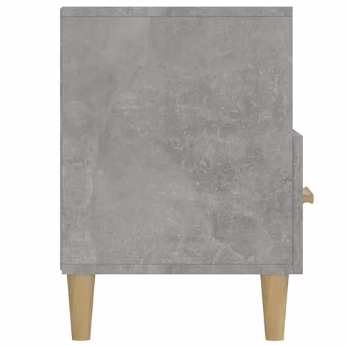 vidaXL Modern TV Cabinet in Concrete Grey, W/D/H: 102 x 36 x 50 cm – 3