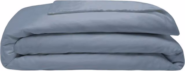 Belledorm 200 Thread Count Egyptian Blend Cotton Duvet Cover in Storm Grey, Kingsize