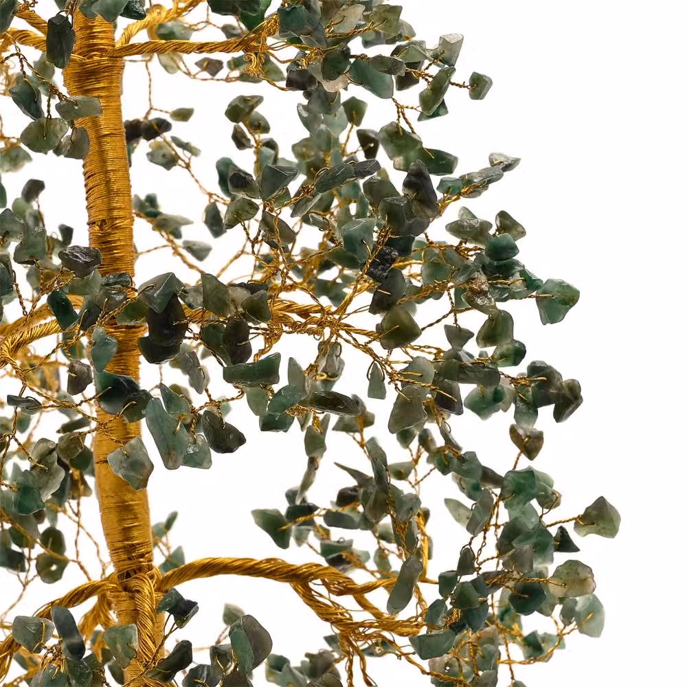 Serenity Aventurine Tree of Life Large Green Stone Tabletop Decoration – 3