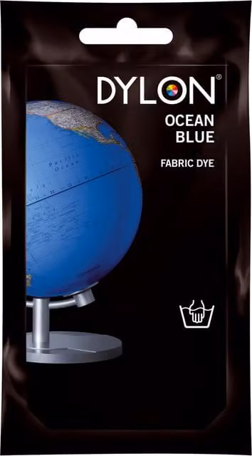 Dylon Hand Fabric Dye Sachet, Ocean Blue, 50 g – 1