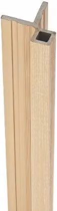 Ecoscape WPC Composite Slatted Cladding Panel in Brown and Beige