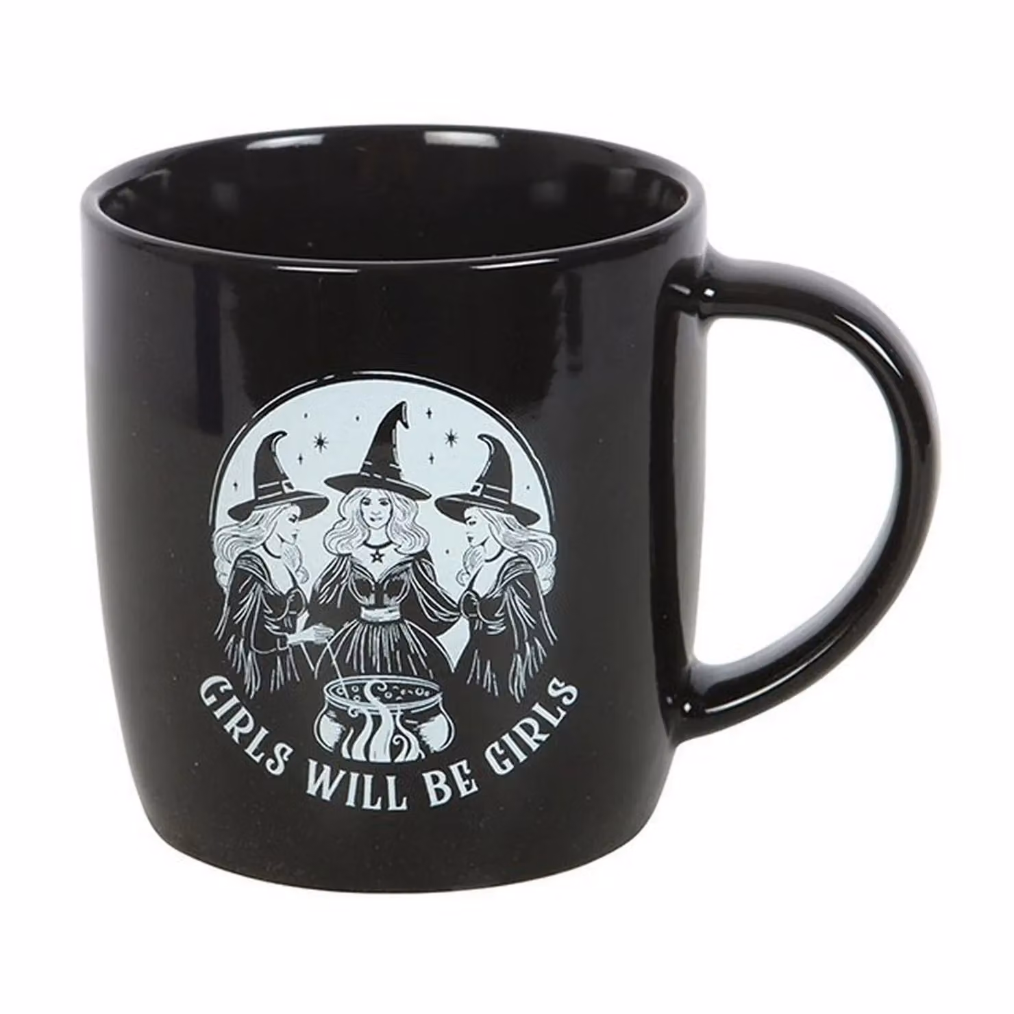 Something Different Will Be Witchy Ceramic Mug in Black – 2