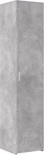 Berkfield Home Modern Highboard in Concrete Grey, W/D/H: 40 x 42.5 x 185 cm – 1