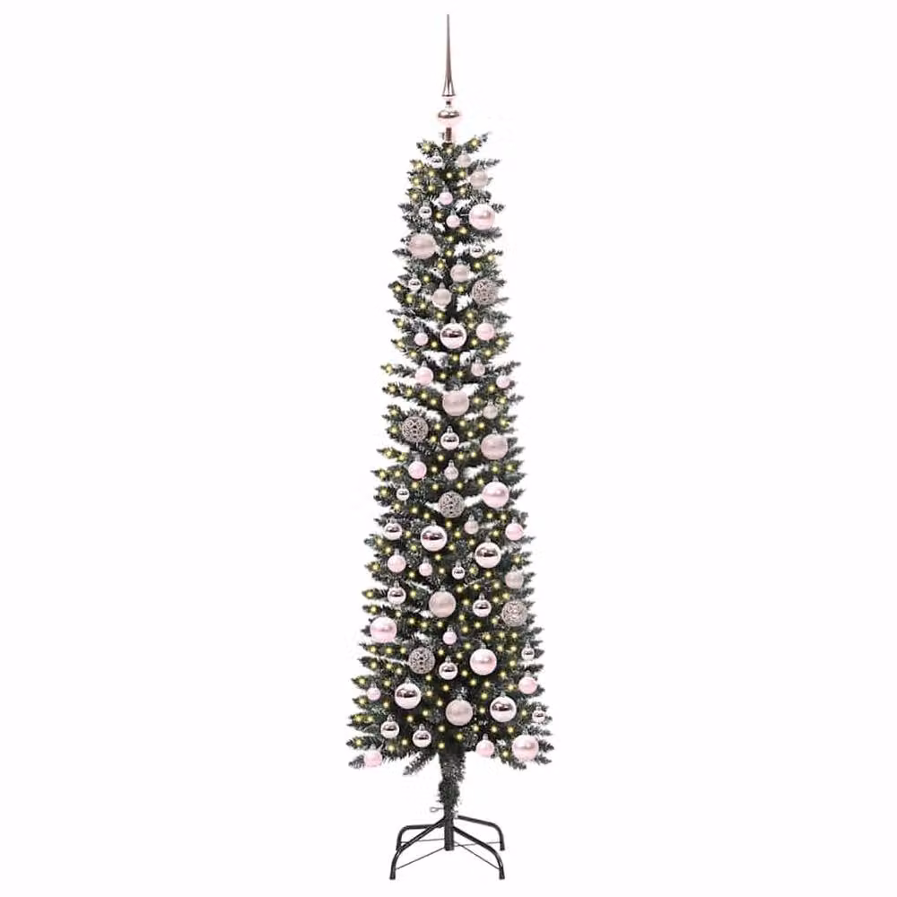 Berkfield Home Artificial Christmas Tree with Stand, Green, H 180 x W 50.5 x D 50.5 cm – 2