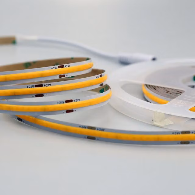 EnerJ Smart White COB LED Strip Lights with 320 LEDs, 10W, 1100lm, CRI 90-92