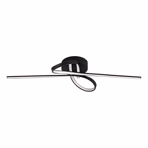 Eglo Selvina 1 LED Modern Black Metal Ceiling Light – 1