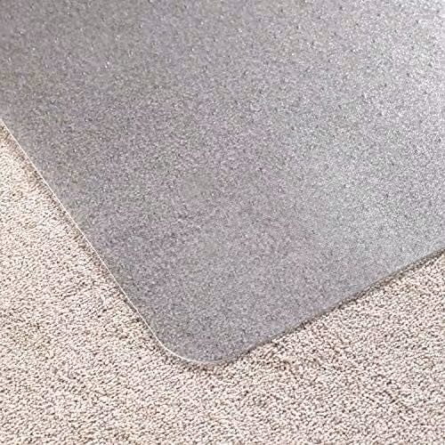 Floortex Advantagemat Transparent PVC Lipped Chair Mat for Carpets up to 6mm, W: 90 cm x D: 120 cm – 3