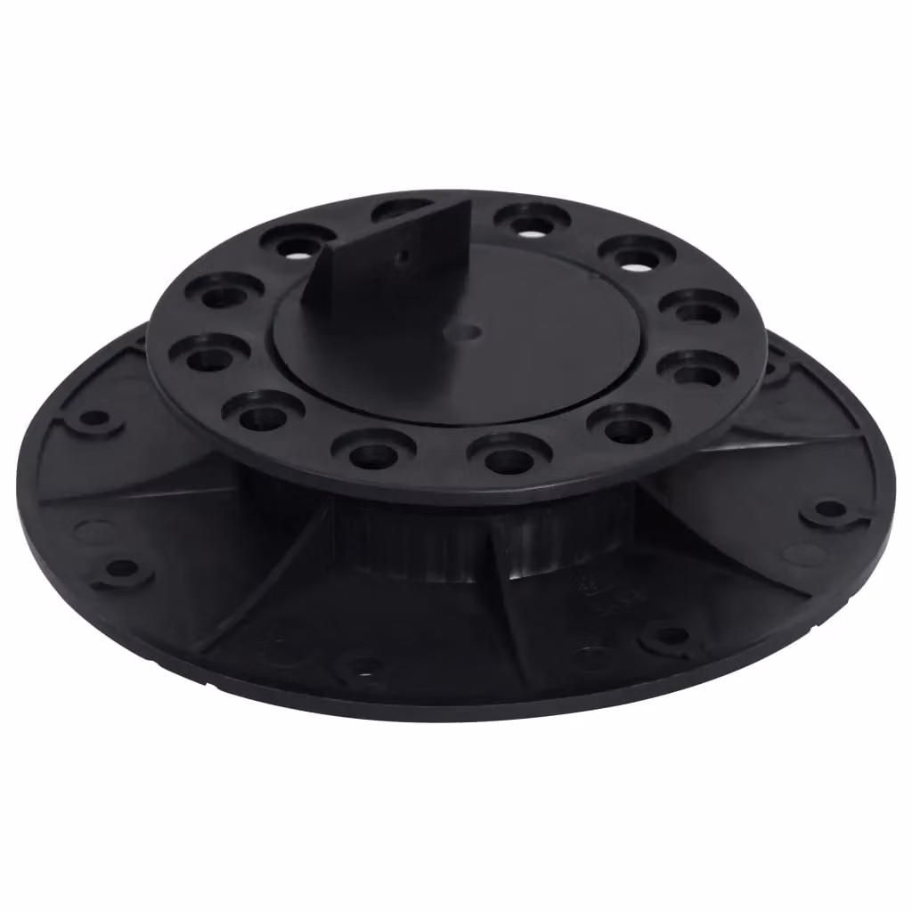Berkfield Home Adjustable Plastic Decking Feet, 10 Pack, Black, 25-40 mm – 2