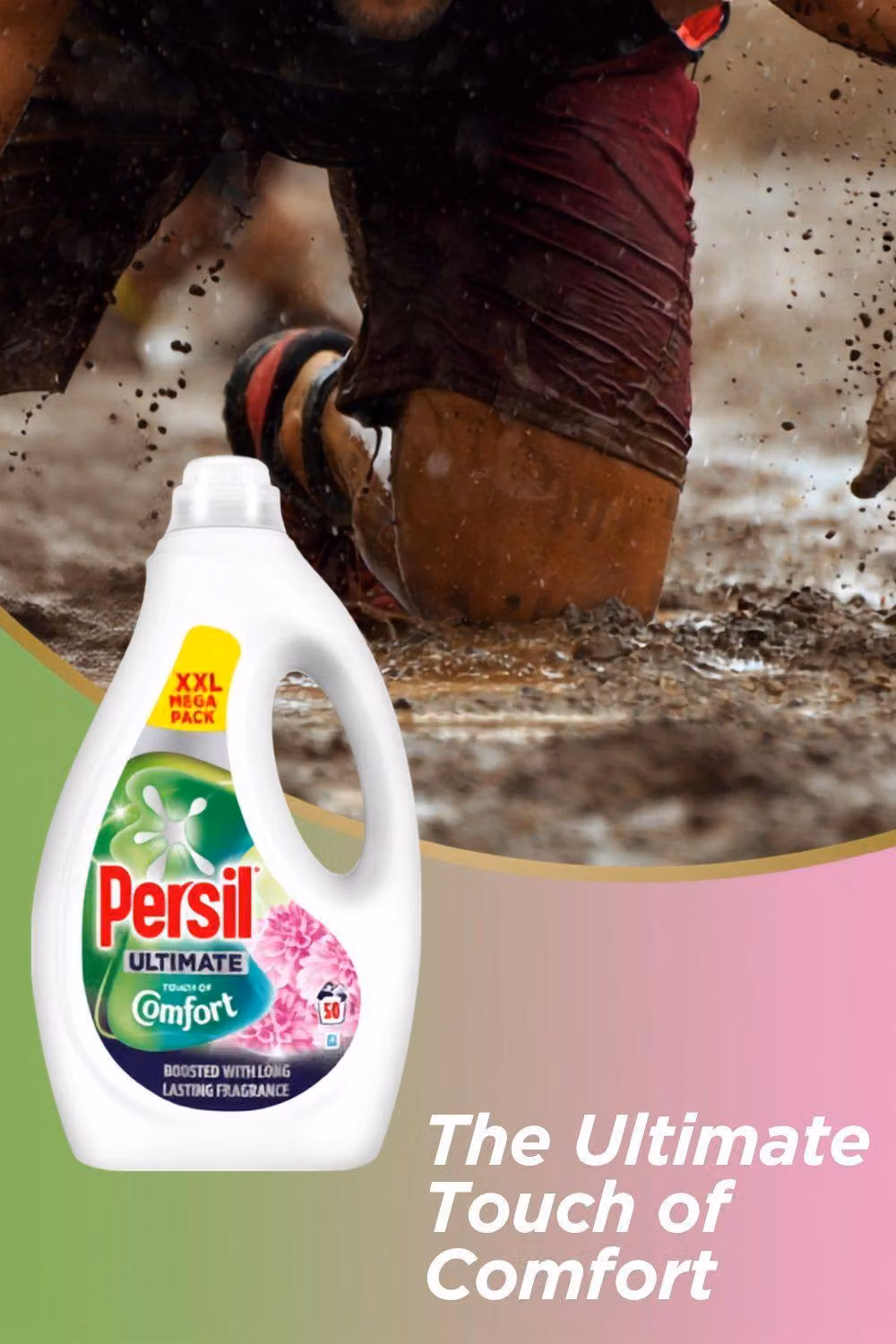 Persil Ultimate Touch of Comfort Liquid Detergent 1.56L 290 Wash, 5 Pack – 2