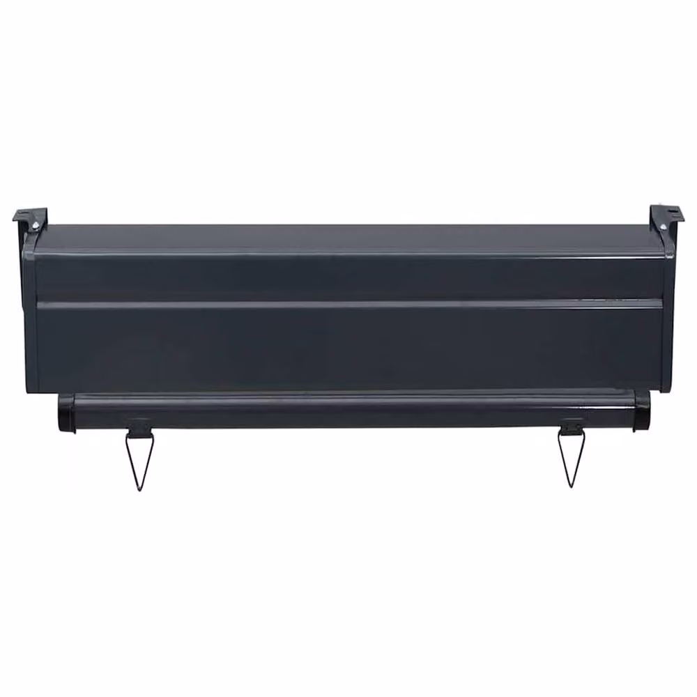 Berkfield Home Grey Roller Balcony Side Awning, W: 65 cm, H: 250 cm – 3