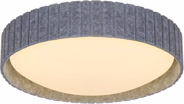 Nordlux Corato Grey Plastic Ceiling Light for Hallways, E14, 42 cm – 1