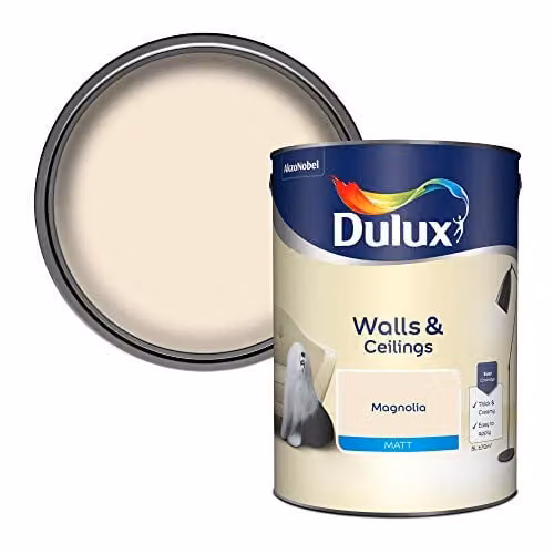 Dulux Matt Water Based Dispersion Emulsion Paint in Beige, 5 Litres