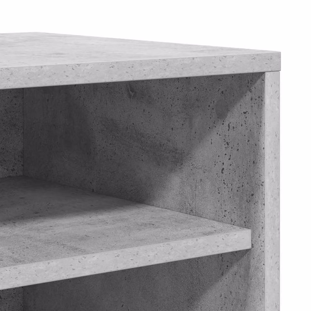 Berkfield Home Grey MDF Shoe Cabinet W/D/H: 60 x 35 x 70 cm – 4