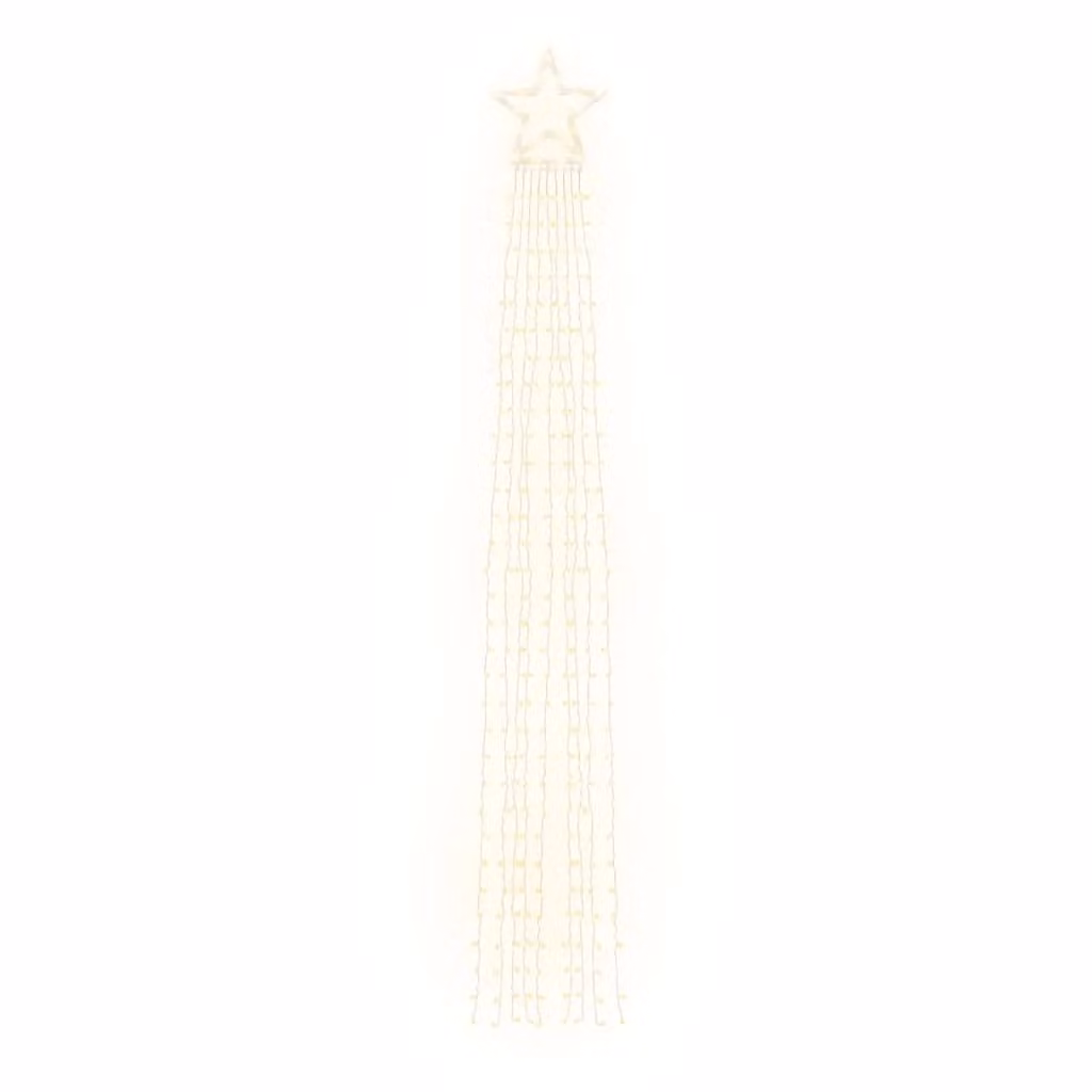Berkfield Home Warm White LED Christmas Tree Lights with 320 LEDs, 375 cm – 4