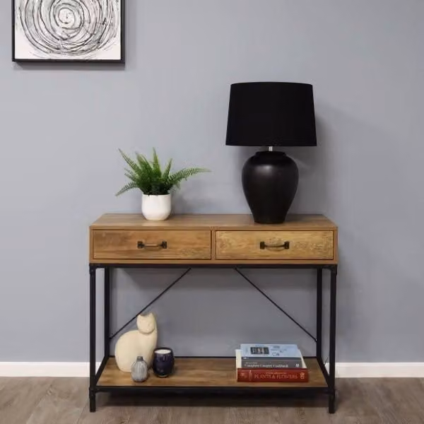 Pagazzi Belen Black Ceramic Table Lamp