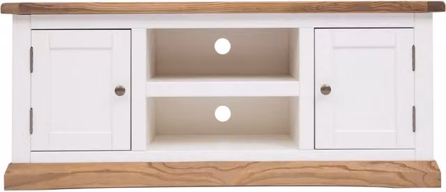 Cabinet Bits Tropea White 2 Door TV Stand – 1