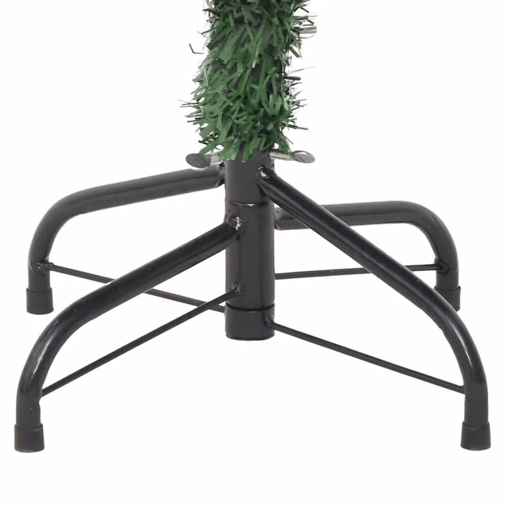Berkfield Home Dense Green Artificial Christmas Tree with Steel Stand, Height: 210 cm – 4